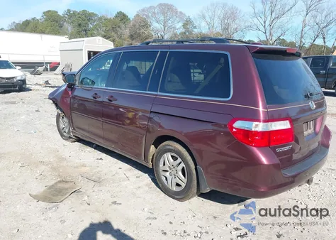 2007 Honda Odyssey Ex-L z USA, uszkodzony, nr VIN 5FNRL38757B066072